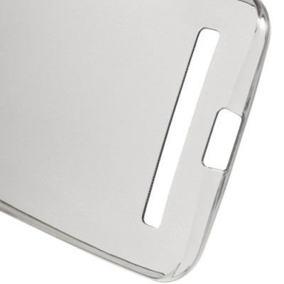 Силиконови гърбове Силиконови гърбове за ASUS Силиконов гръб ТПУ ултра тънък за ASUS ZenFone 2 5.0 ZE500CL сив прозрачен